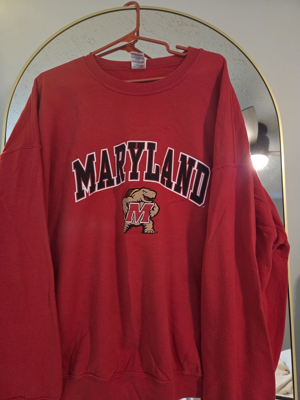 University Of Maryland Crewneck Sweatshirt